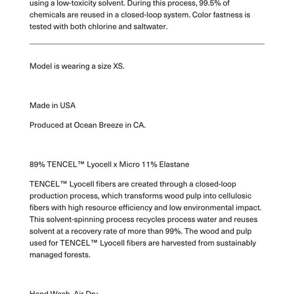 Mara Hoffman swim Gigi one piece size M - Picture 5 of 5